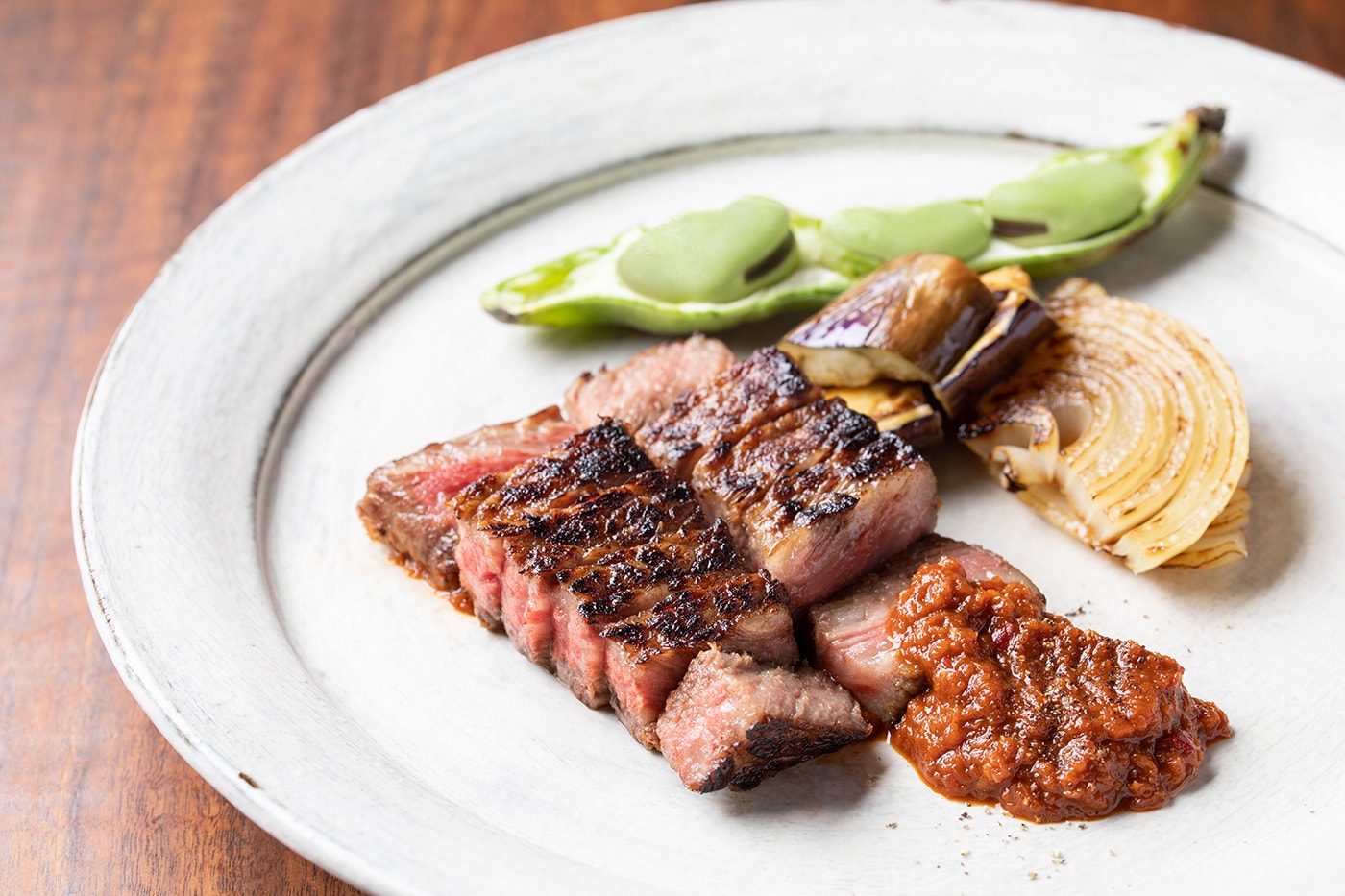 Keyakizaka Beef Spicy Sirloin Steak Keyakizaka Grand Hyatt Tokyo-main