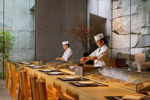 寿司ディナー カウンター テーブル 六緑 アイキャッチ画像