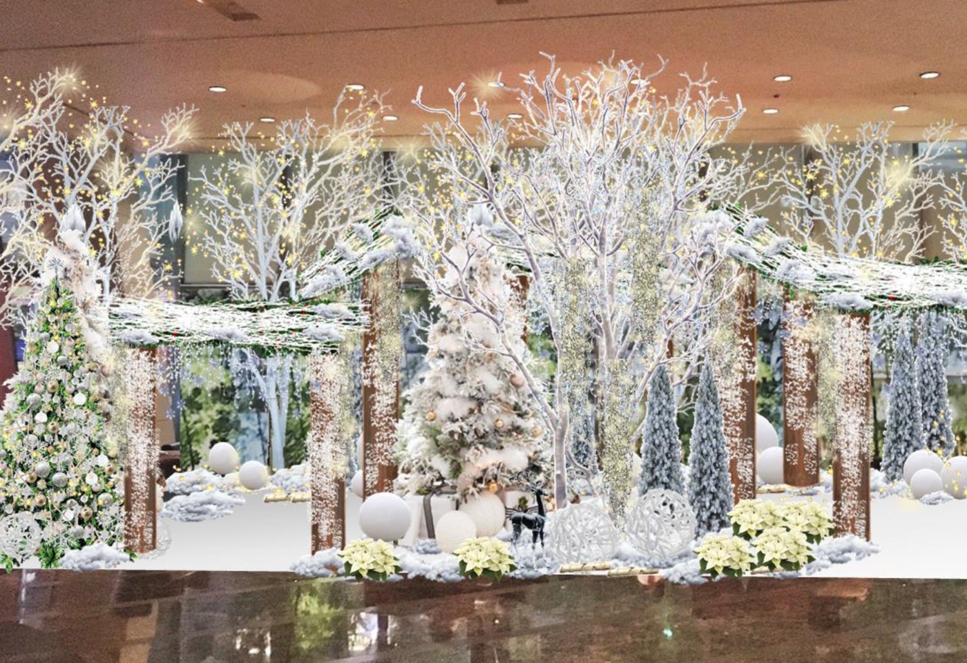 クリスマスロビー 2020 グランド ハイアット 東京