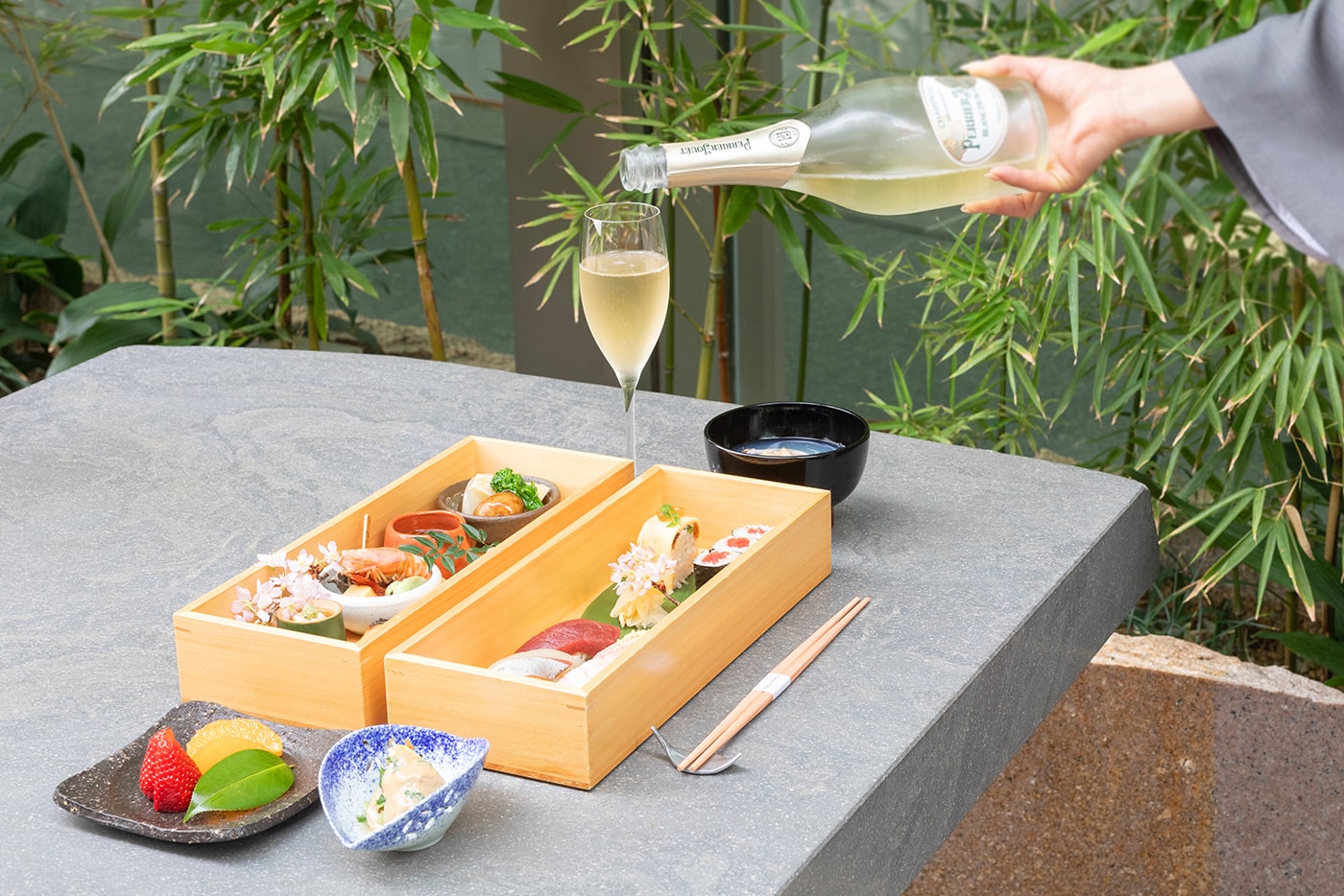 六緑 春の寿司弁当 グランド ハイアット 東京 メイン画像