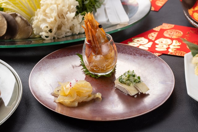 上海蟹味噌 火鍋の前菜イメージ