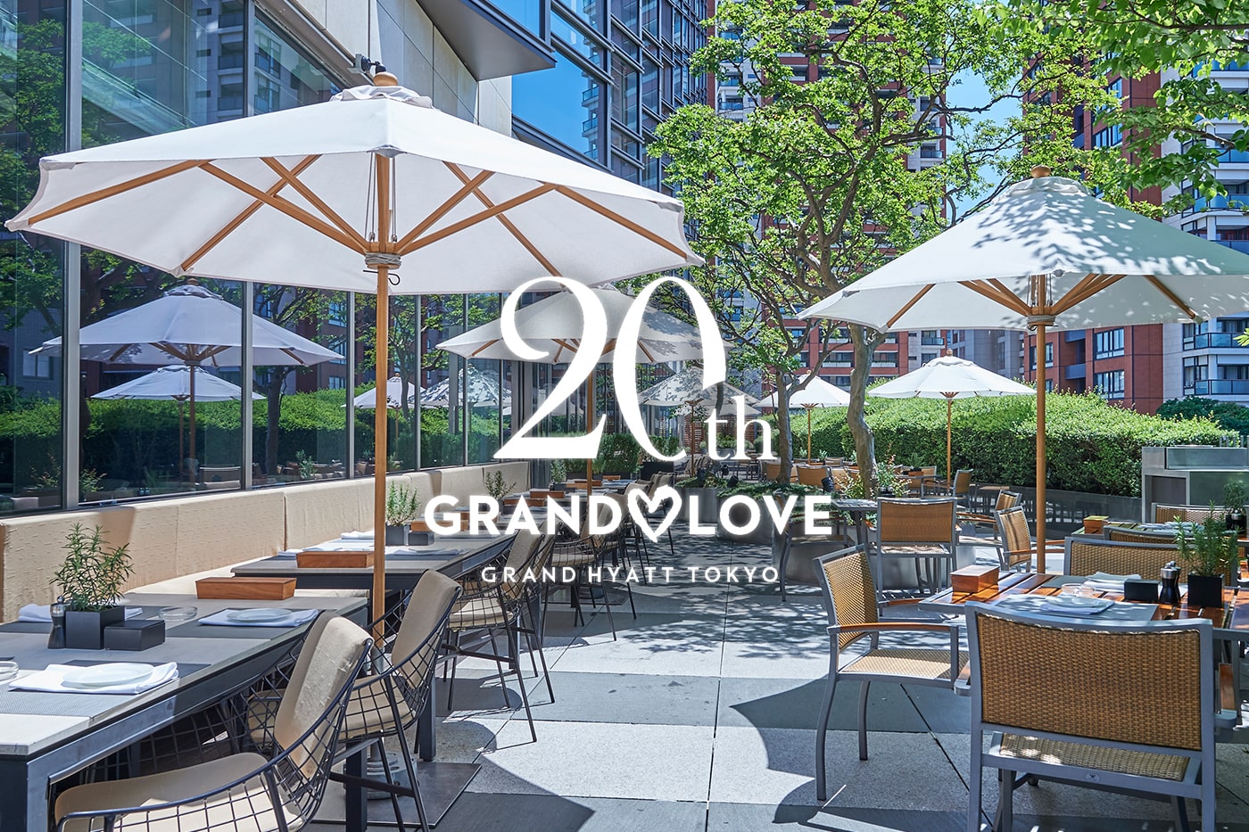 20th anniversary terrace