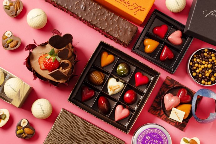 グランド ハイアット 東京　フィオレンティーナ ペストリーブティック バレンタインスイーツ 2025 メイン画像