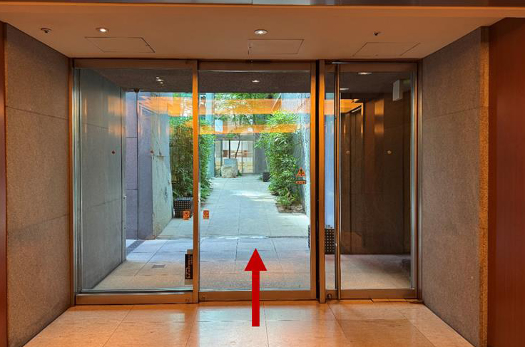 けやき坂への行き方3 6階エレベーターホール