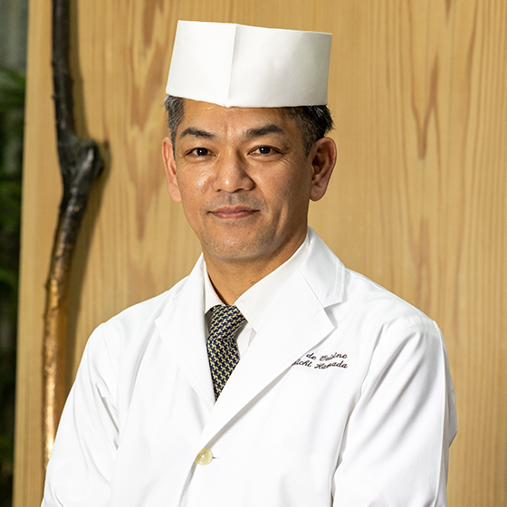 六緑 料理長 濱田 憲一