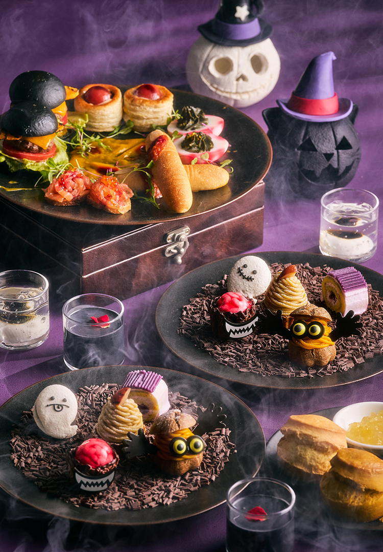 グランド ハイアット 東京 ハロウィンアフタヌーンティー 2025 PC ロゴ