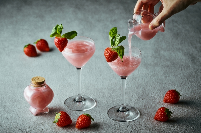 特別な夜を彩るバレンタイン カクテル