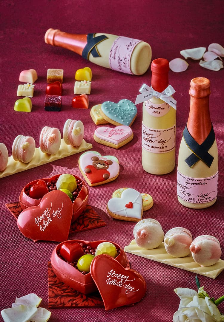 トップスライダー グランド ハイアット 東京 ホワイトデー スイーツ2026 PC ロゴ