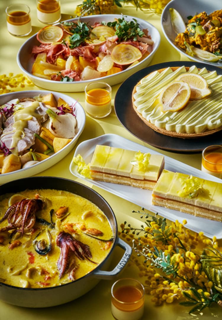 トップスライダー グランド ハイアット 東京 フレンチ キッチン ミモザメニュー 2026 PC ロゴ