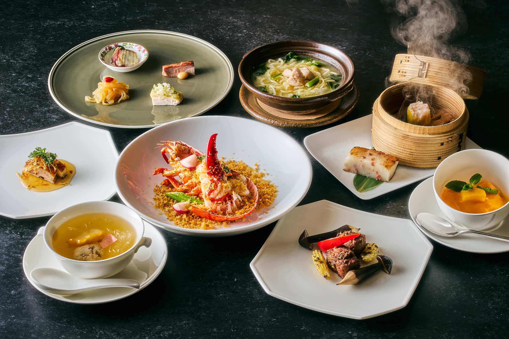 チャイナルーム オンライン限定ディナーコース8品 2023