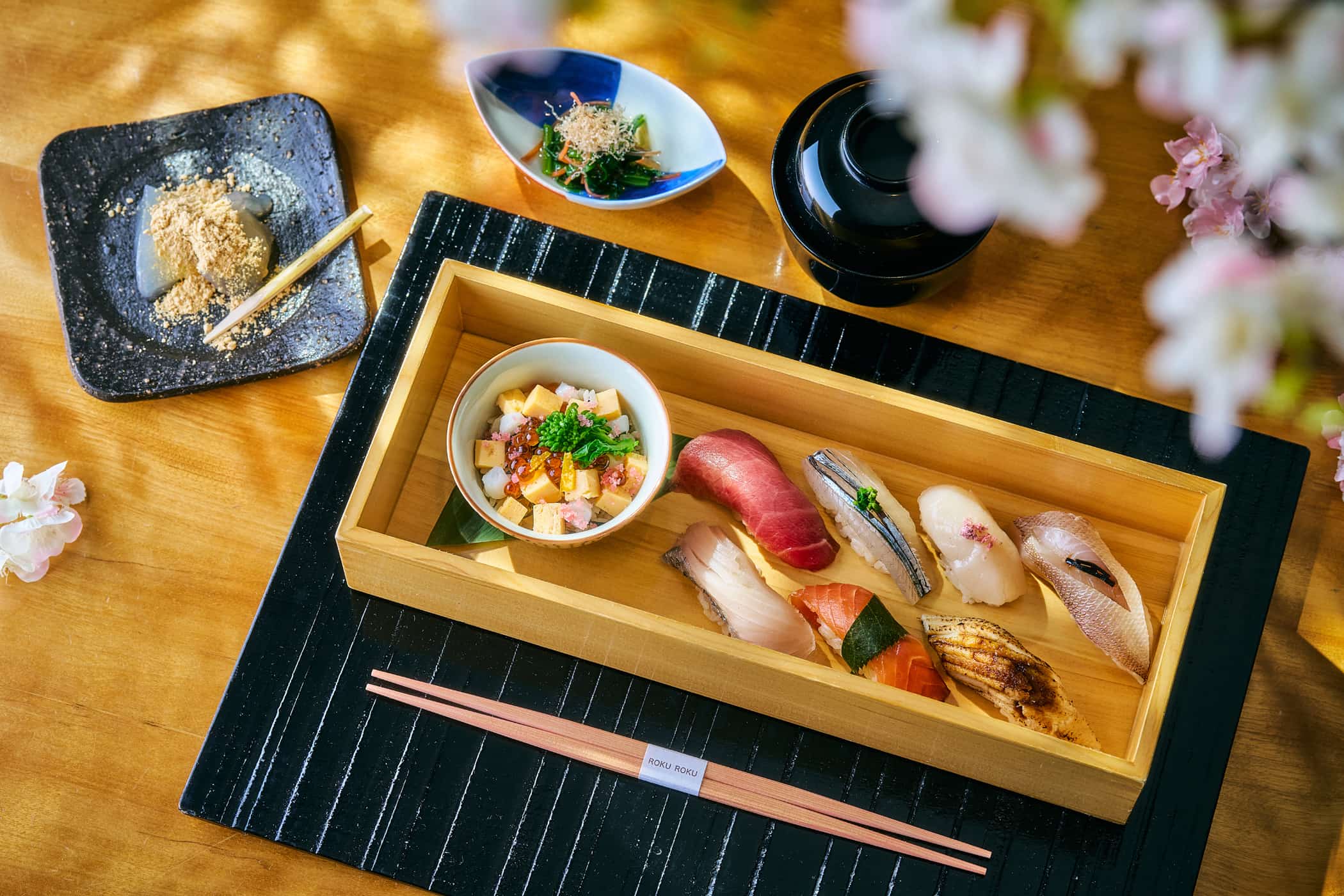 春の彩り寿司弁当 六緑 グランド ハイアット 東京