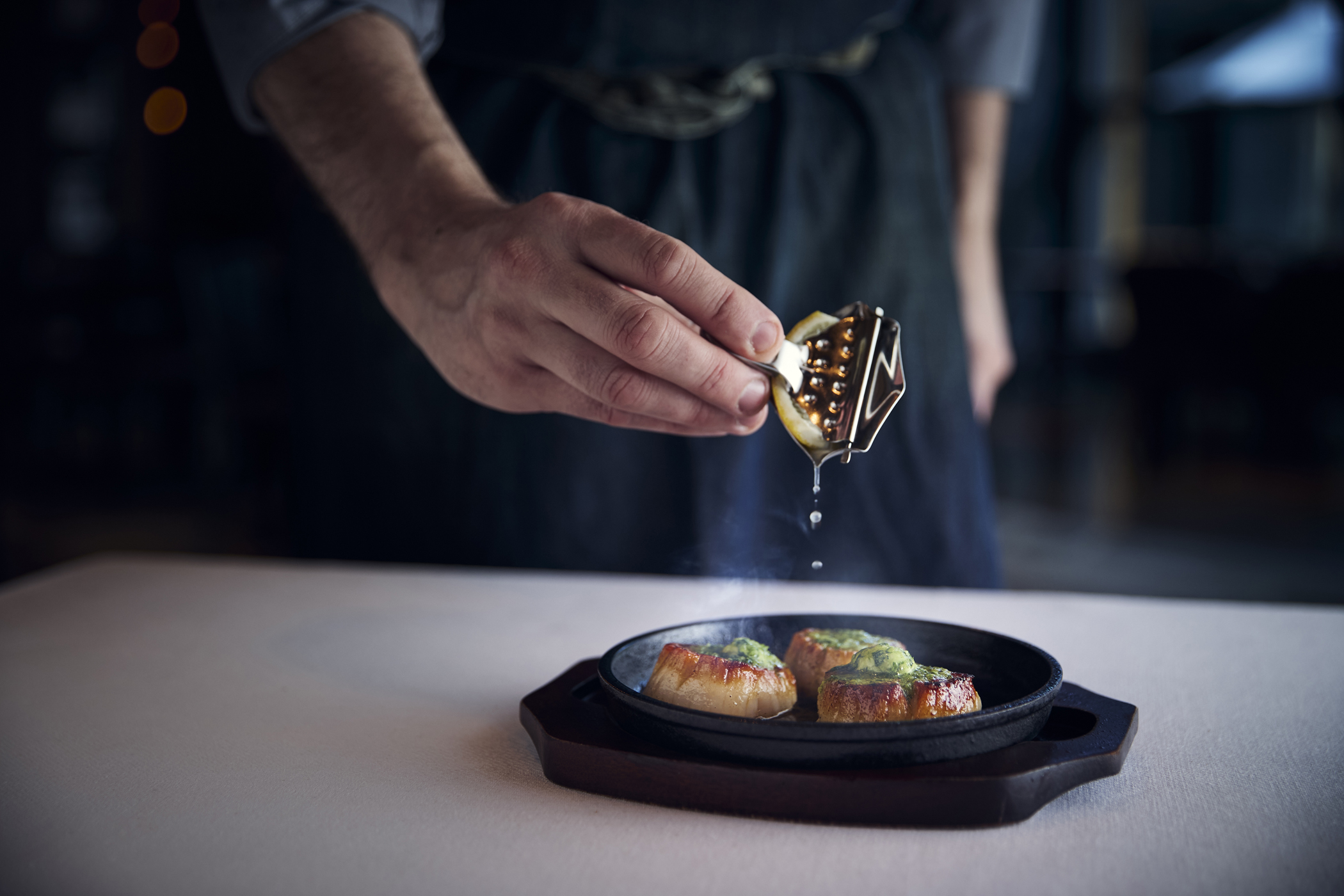 オークドア店内写真 料理