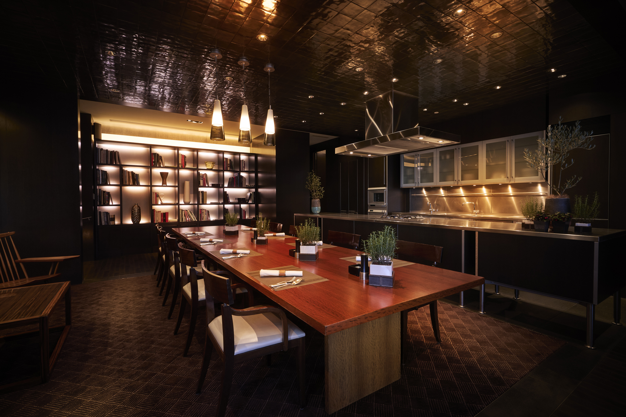 フレンチ キッチン店内写真 個室