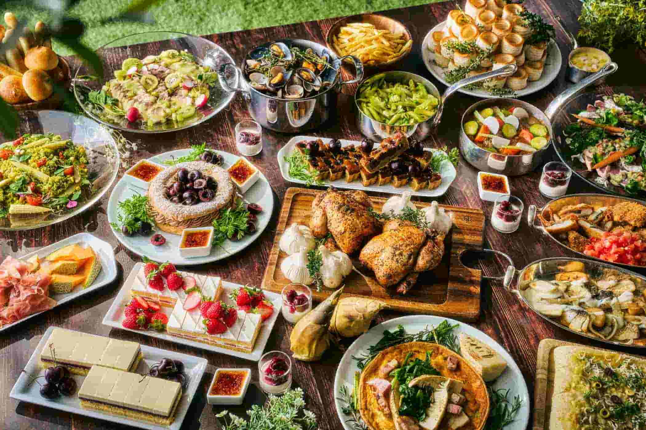 スプリング ランチビュッフェ フレンチキッチン グランド ハイアット 東京