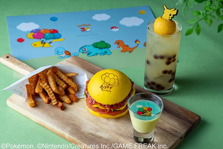そらとぶピカチュウのグルメバーガーセット