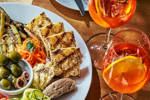 イタリアンカフェ フィオレンティーナ アペロールスピリッツ