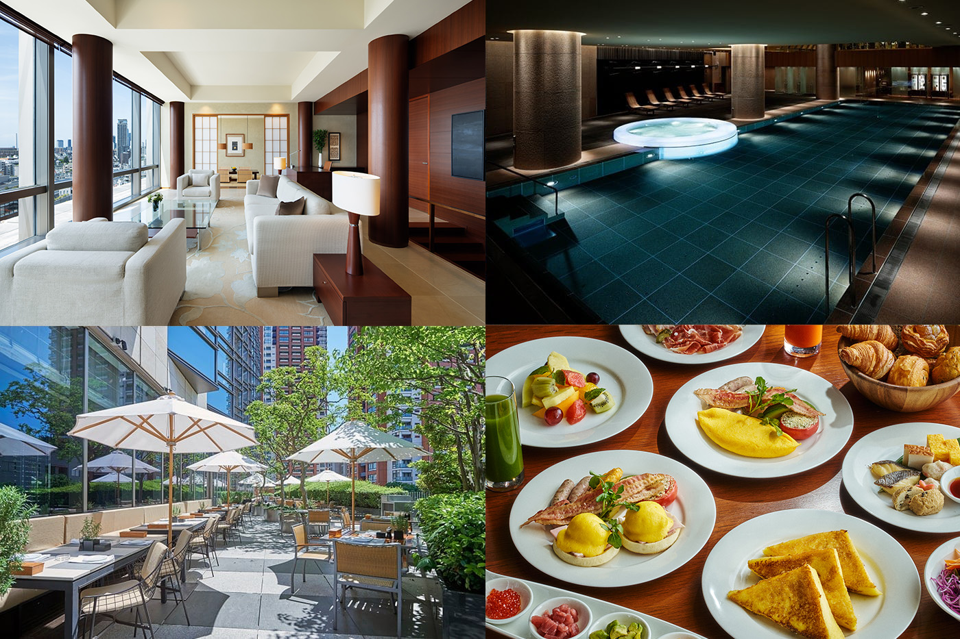 3泊以上最大32％オフや朝食ビュッフェと1万円ホテルクレジット付きプラン、スパ付き宿泊プランや日帰りデイスパプランなど