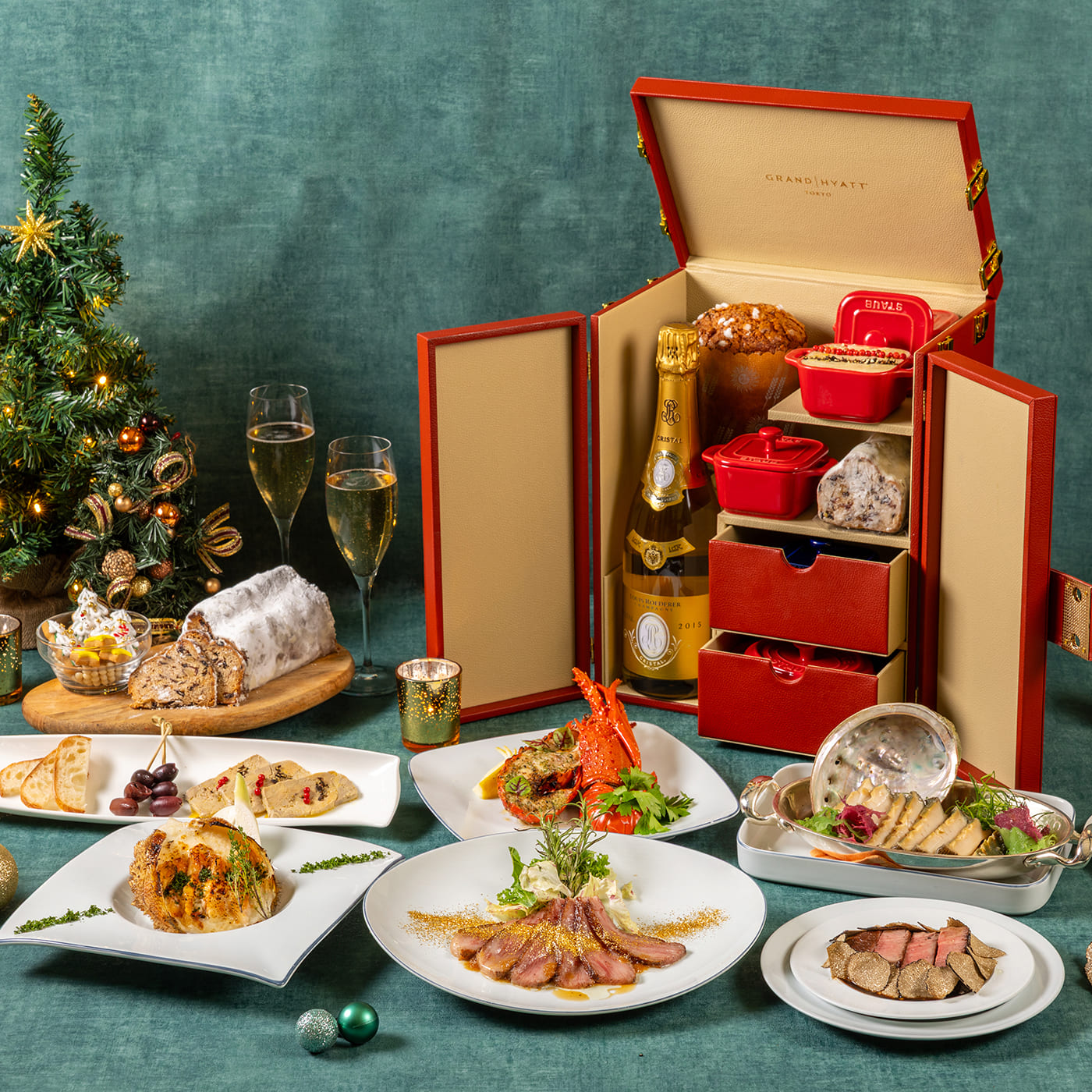 ホテルメイドのスイーツを楽しむクリスマスハンパー2026｜六本木の