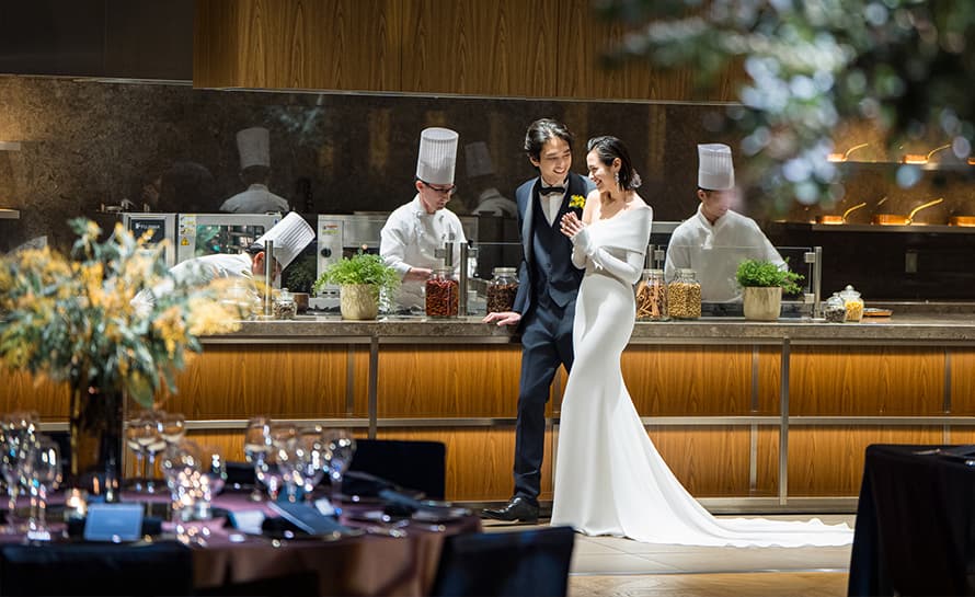 グランド ハイアット 東京 ウエディング レジデンス バジル スイーツビュッフェ