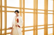 グランド ハイアット 東京の神殿にたたずむ新婦 2025