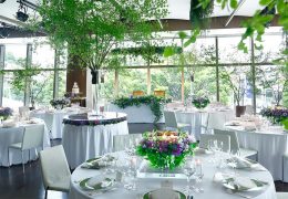 コリアンダー グリーン ホワイト パープル グランド ハイアット 東京