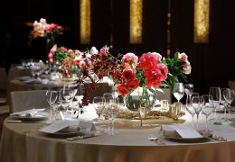 コーラル テーブルコーディネート グランド ハイアット 東京