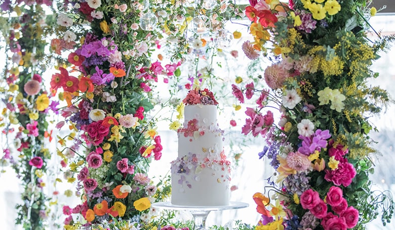 パレット　ケーキ