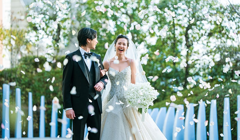 フラワーシャワー